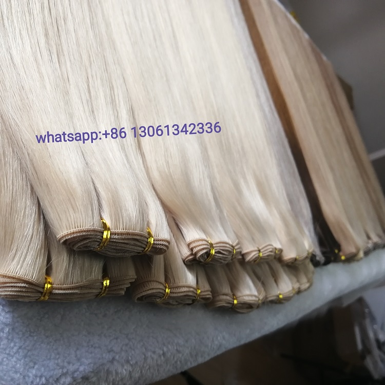 Top quality hand tied cuticle wefts supplier  RB15